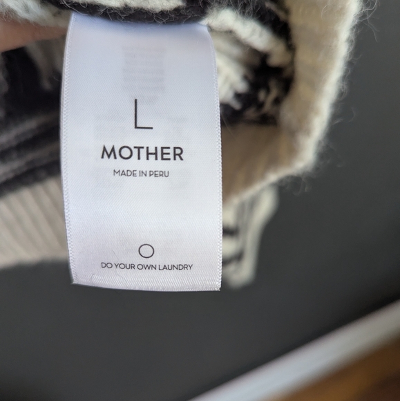 NWOT MOTHER Cropped Sweater - Picture 6 of 7